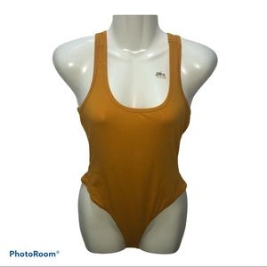 Aveto Yellow Bodysuits Sz M